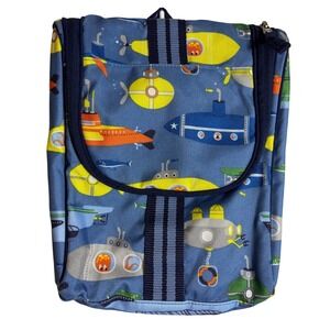 Pottery Barn Kids Mackenzie Submarine Hanging Toiletry Bag, No Mirror 11x8x2"